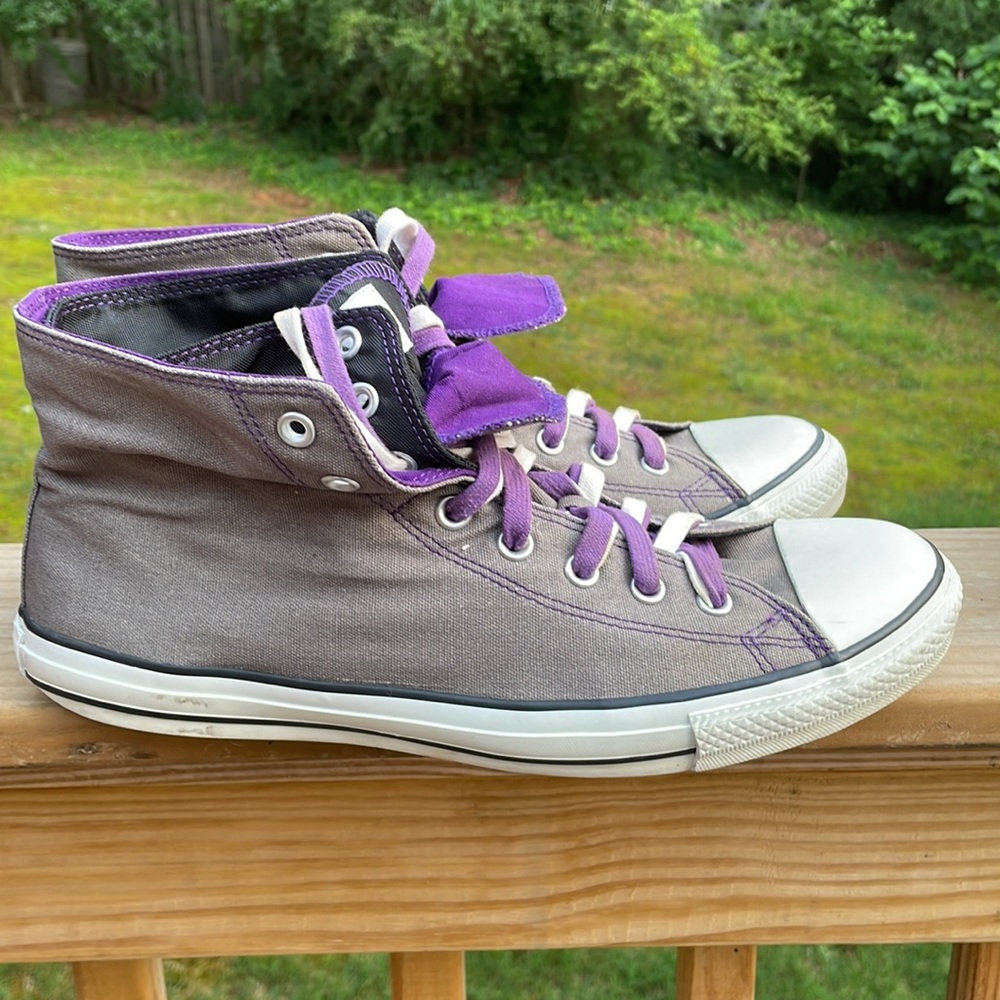 Converse Double Layer High Tops M12/ W14 - image 1